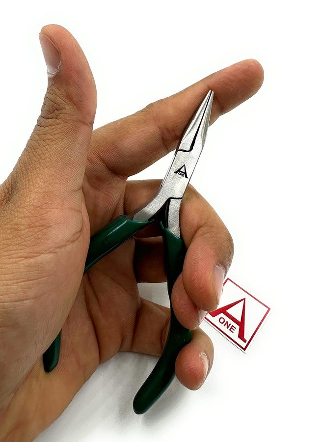 Aone Chain Nose Half Round Steel Value Plier Multipurpose for Jewellery Making, Wire Wrapping, Beading Jewellery, Model Making & Hobby Crafts DIY - Image 5